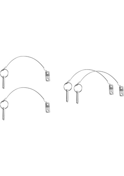 4pcs Hızlı Serbest Bırakma Pimi Paslanmaz Çelik Kordon Bimini Üst Için Üst (Yurt Dışından)