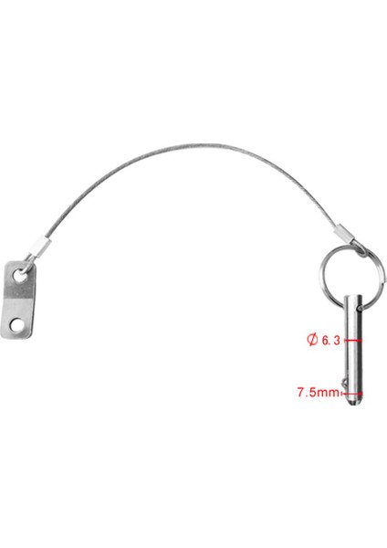 4pcs Hızlı Serbest Bırakma Pimi Paslanmaz Çelik Kordon Bimini Üst Için Üst (Yurt Dışından) fırsatları