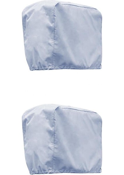 2 Pcs 115-225 Hp Tekne Dıştan Takma Motor Kapağı Gri 63X35X52CM & 73X40X65CM (Yurt Dışından)