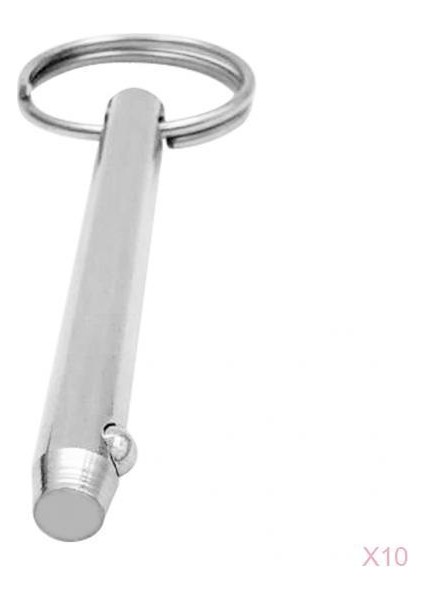 10PC 5/16 "bimini Üst Bağlantı Paslanmaz Çelik Için Hızlı Serbest Bırakma Pimi (Yurt Dışından)