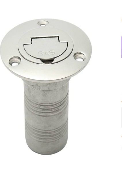 Tekne Güverte Gazı Dolgu 2 "50MM Anahtarsız Yat Dolgu 316 Paslanmaz Çelik (Yurt Dışından)