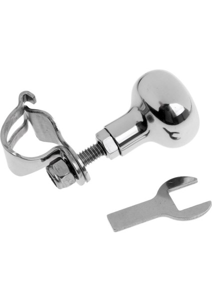 316 Paslanmaz Çelik 2.75 '' Uzun Deniz Spor Tekne Direksiyon Simidi Dönüş/kontrol (Yurt Dışından)