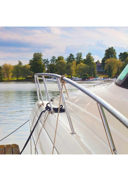 Paslanmaz Çelik Yuvarlak Tabanlar Tekne Deniz Küpeşte Bağlantı Parçaları Tüp 25MM+90 Derece (Yurt Dışından) fiyatları