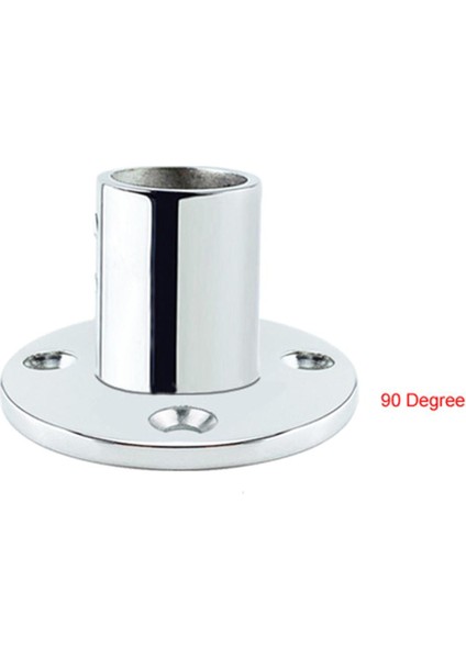 Paslanmaz Çelik Yuvarlak Tabanlar Tekne Deniz Küpeşte Bağlantı Parçaları Tüp 25MM+90 Derece (Yurt Dışından) fırsatları