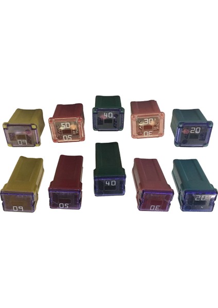 Kare Araba Sigorta Kutusu 30A/40A/50A Sigorta Kiti Mini Sigorta Çiftlik Kamyonları Araba Suv (Yurt Dışından)