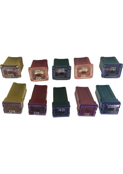 Kare Araba Sigorta Kutusu 30A/40A/50A Sigorta Kiti Mini Sigorta Çiftlik Kamyonları Araba Suv (Yurt Dışından)