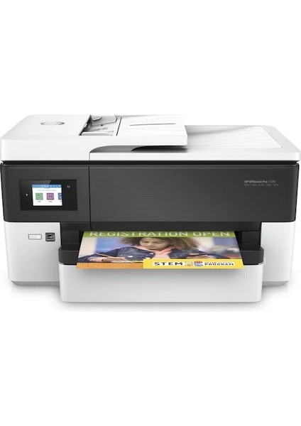 Officejet Pro 7720 Fotokopi + Faks + Tarayıcı + Wi-Fi + Airprint + A3 Yazıcı Y0S18A ve Bitmeyen Kartuş Sistemi