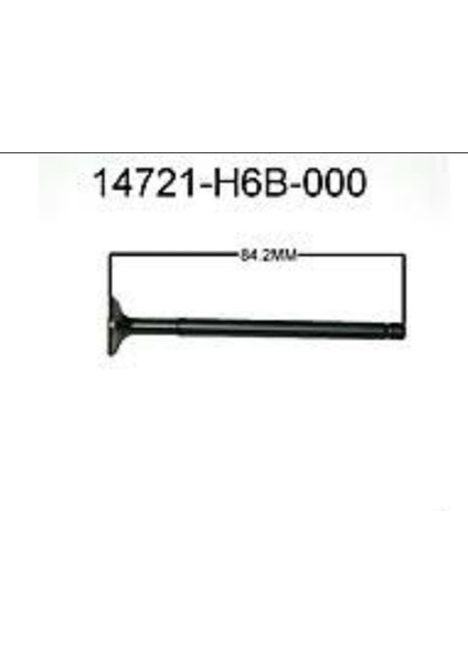 Vs 150 Emme Sübabı / Adet Fiyatıdır 14711-H6B-000