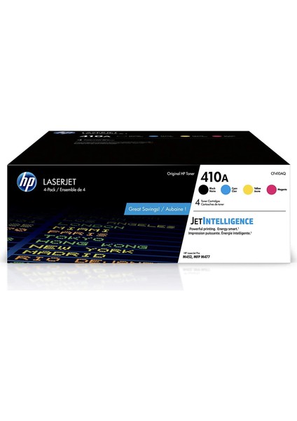 410A / CF410A / CF410AQ / CF411A / CF412A / CF413A Orjinal Toner Takım /M452 / M477