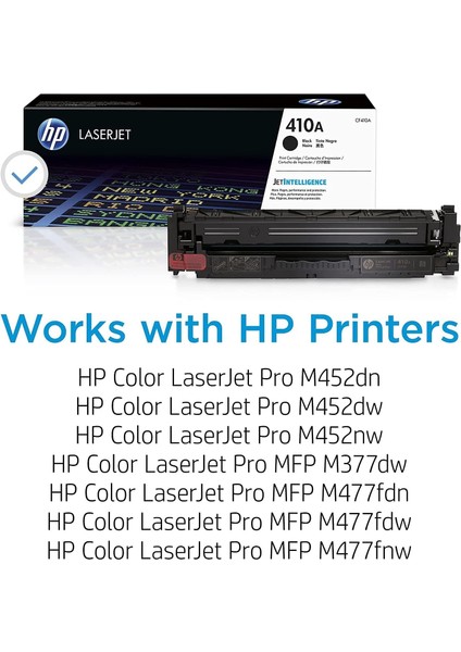 410A / CF410A / CF410AQ / CF411A / CF412A / CF413A Orjinal Toner Takım /M452 / M477