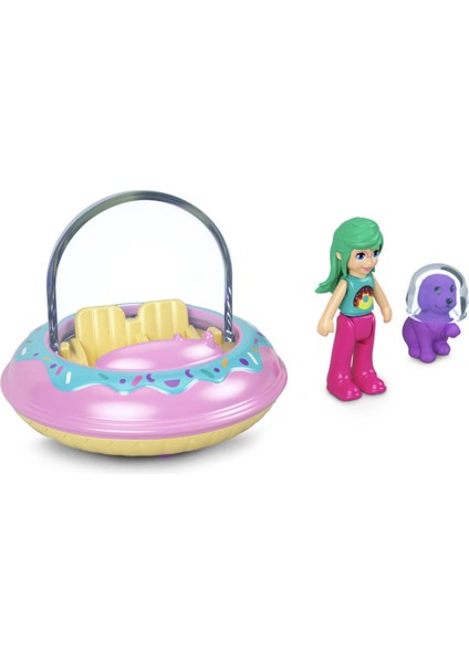 Polly Pocket'ın Muhteşem Araçları Oyun Setleri HKV55-HKV57