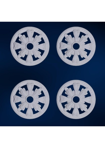 Boyanabilir Saray Tavan Motif 4 Adet 25*25 cm GBM - B25 - 4 fiyatları