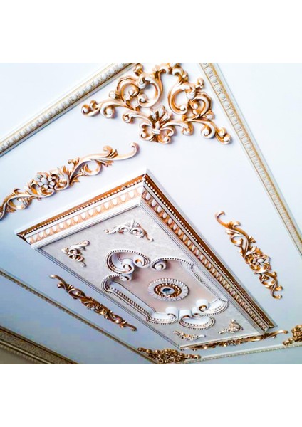 Boyanabilir Saray Tavan Motif 4 Adet 41*26 cm GBM - B24 - 4