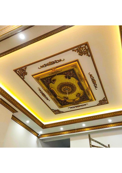 Boyanabilir Saray Tavan Motif 4 Adet 41*26 cm GBM - B24 - 4 modelleri
