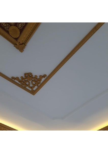 Boyanabilir Saray Tavan Motif 4 Adet 41*26 cm GBM - B24 - 4 indirimleri