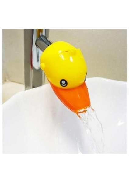 Çocuklar Için Eğitici ve Güvenli Musluk Uzatıcı Genişletici Başlık Aparatı Ördek Figürlü fiyatları
