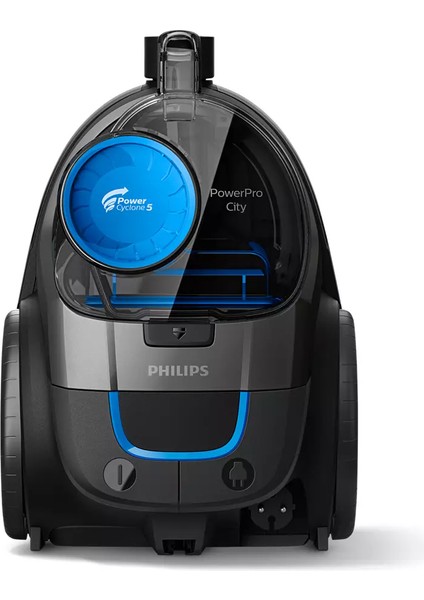 Essential Series Powerpro City 900 W Toz Torbasız Süpürge, Siyah