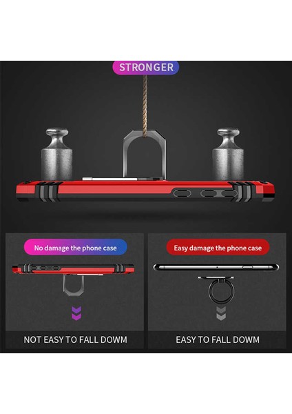 Samsung Galaxy S10E Kılıf Tank Zırh Yüzüklü Mıknatıslı Standlı Kapak (Vega) indirimleri