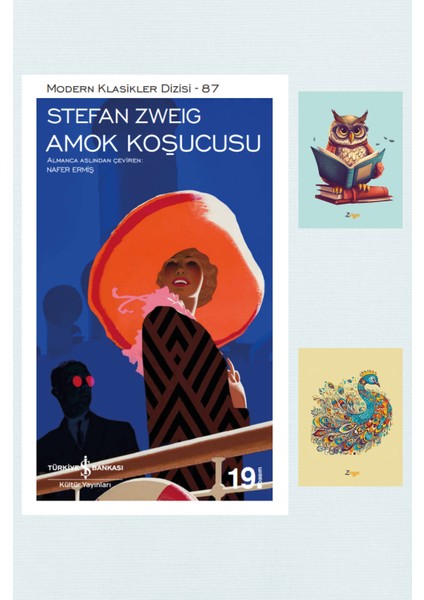 Amok Koşucusu Defter Set - Stefan Zweig