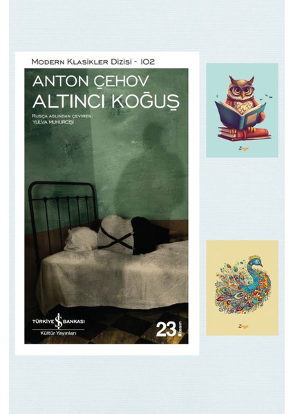 Altıncı Koğus Not Defter Set - Anton Pavloviç