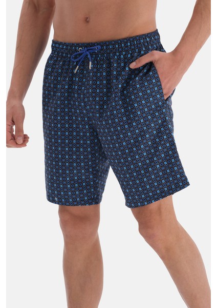 Lacivert Kravat Des. Uzun Şort modelleri