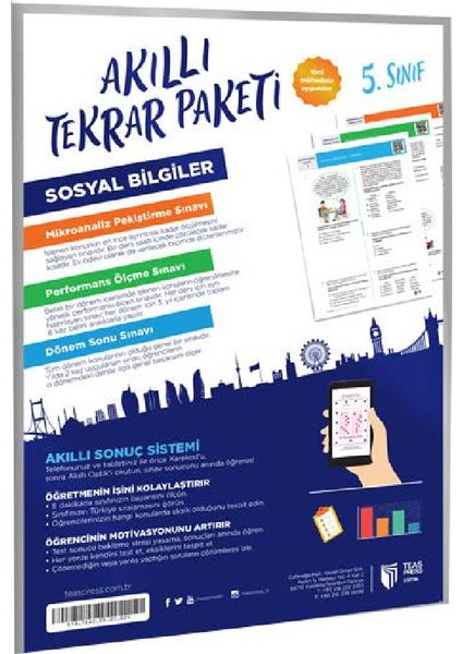 5. Sınıf Sosyal Bilgiler Akıllı Tekrar Paketi