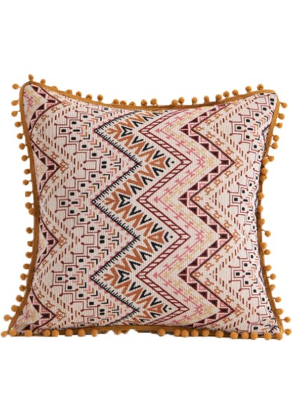 18X18 "pamuk Karışımı Keten Kanepe Yatak Odası Için Yastık Yastık Kapak Atmak A (Yurt Dışından) fiyatları