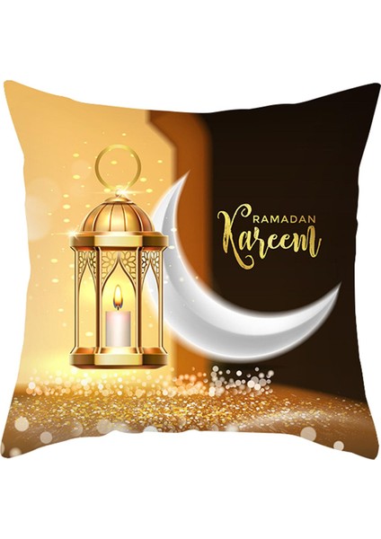 Yastık Örtüsü Yastık Sandalye Kanepe Ev Ofis Gümüş Ay Için Yastık Kapakları Dekor Kapakları (Yurt Dışından)