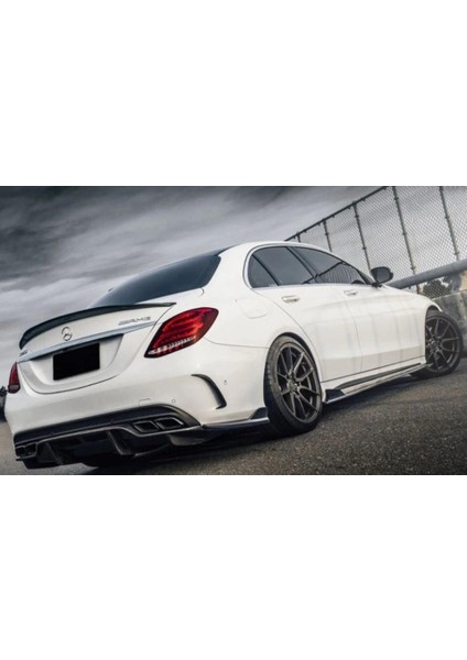 Mercedes W205 Psm Piano Black Spoiler