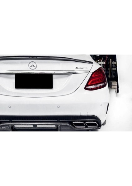 Mercedes W205 Psm Piano Black Spoiler fırsatları