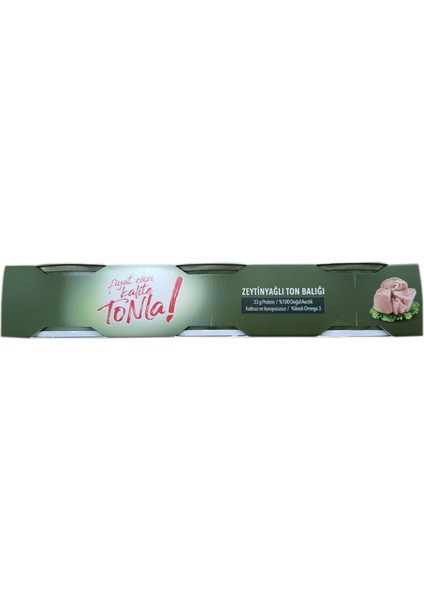 Zeytinyağlı Ton Balığı 75 gr x 3