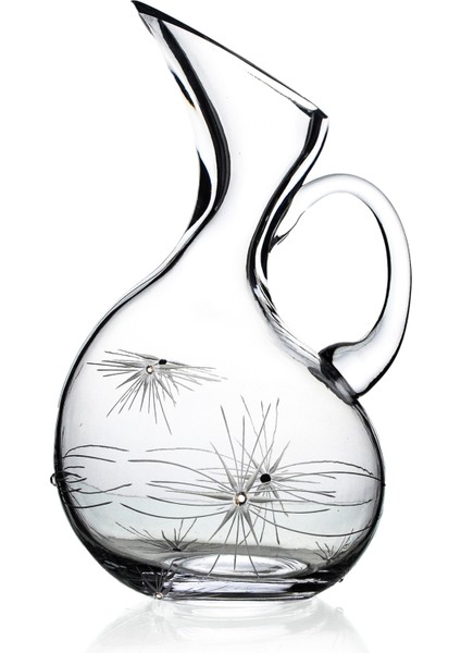 Pudgy 19 Parça Bardak Çeyiz Seti Ördek Karaflı Mira Desenli modelleri