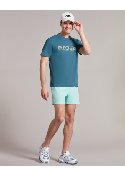 Swimwear M 5 Inch Swimshort Erkek Light Turquoise Deniz Şortu S211654-815 fırsatları