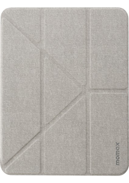 Apple iPad 10.Nesil 10.9 2022 Kılıf Tri Folding Kalem Bölmeli Standlı Kılıf