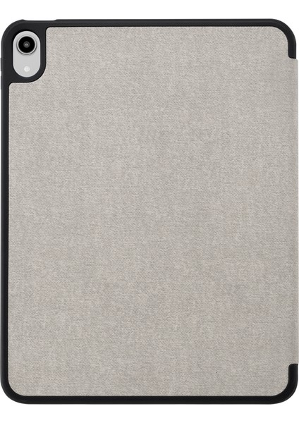Apple iPad 10.Nesil 10.9 2022 Kılıf Tri Folding Kalem Bölmeli Standlı Kılıf