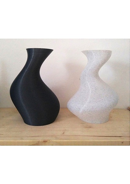 Zigzag Dekoratif Modern Vazo (1 Adet)