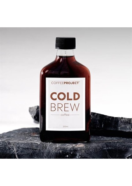 Cold Brew Cam Şişede Hazır Soğuk Kahve | 4 pac