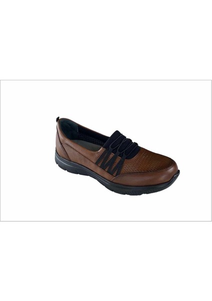 Kadın Anatomik Konfor Ayakkabı 032-0001 - Taba modelleri