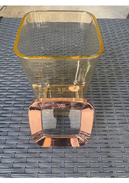 VP-376 Kare Saklama Kabı Bakır 3 x 1200 ml