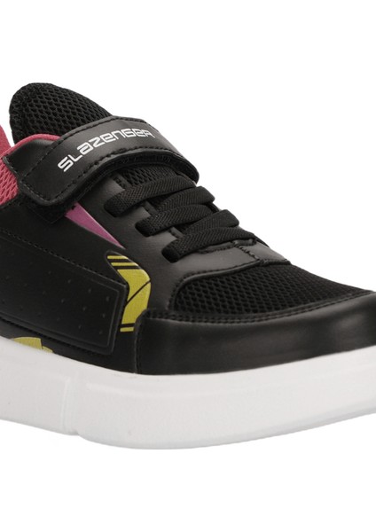 KEPA IN Kız Çocuk Sneaker Koşu & Yürüyüş Ayakkabısı Siyah / Fuşya