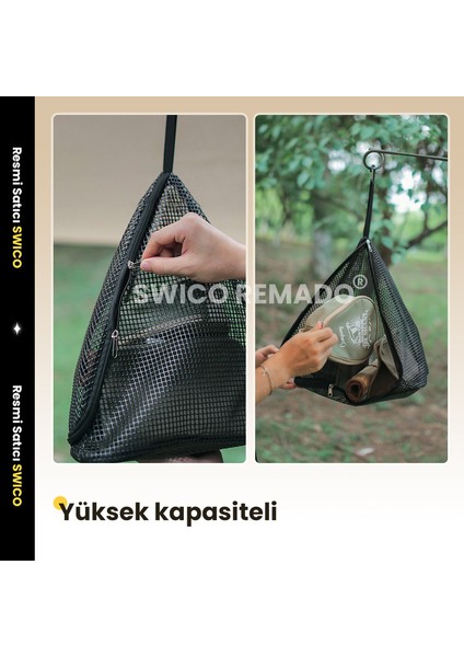 Kamp Için Asılı Depolama Net Çanta (Yurt Dışından)