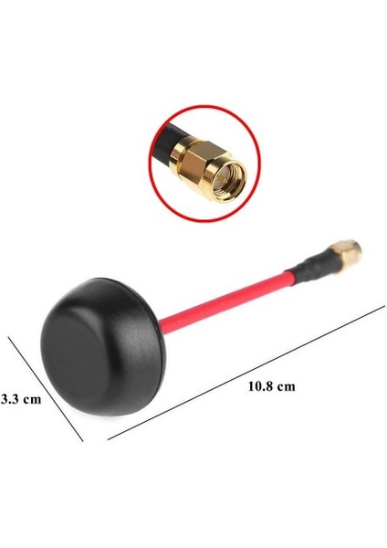 Roba 5.8Ghz Sma Erkek Anten Esnek Dairesel Polarize Omni Mantar Anten RC FPV Drone Multicopter Quadcopter Kamera Video Telemetri DJI Phantom