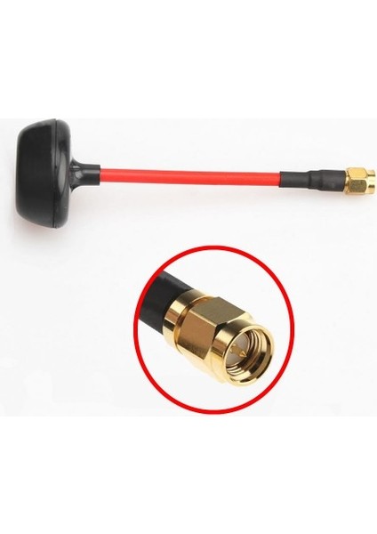 Roba 5.8Ghz Sma Erkek Anten Esnek Dairesel Polarize Omni Mantar Anten RC FPV Drone Multicopter Quadcopter Kamera Video Telemetri DJI Phantom