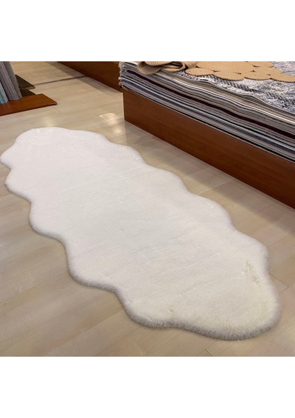 Mollıs Suni Tavşan Postu Beyaz 2'li 80 x 200 cm fırsatları