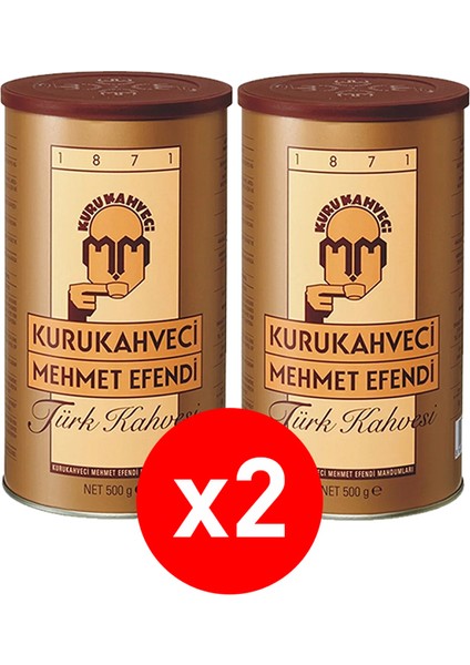 Türk Kahvesi 500 gr 2 Adet