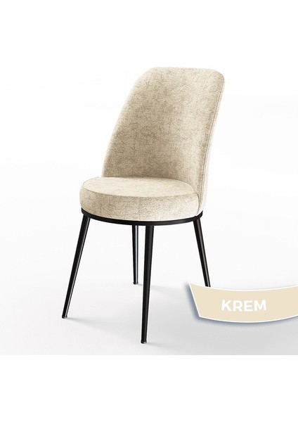 Concept Dexa Serisi Üst Kalite Mutfak Sandalyesi Metal Siyah Iskeletli 4 Adet Sandalye fiyatları