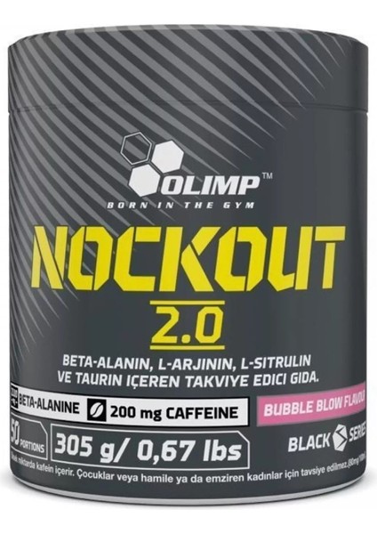 Nockout 2.0 305 gr Sakız Aromalı