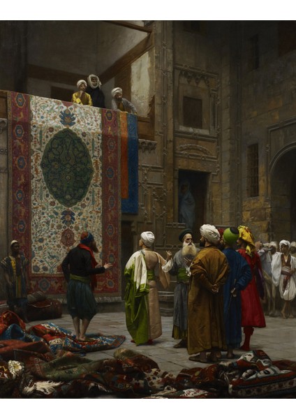 Carpet Merchant, Jean-Leon Gerome