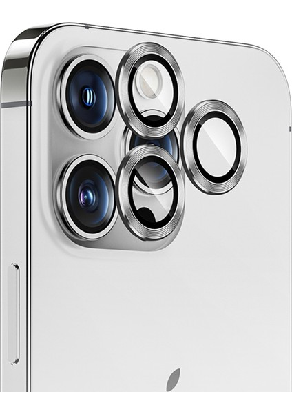 iPhone 13 Pro / 13 Pro Max Uyumlu Kamera Lens Koruyucu (3'lü Set)