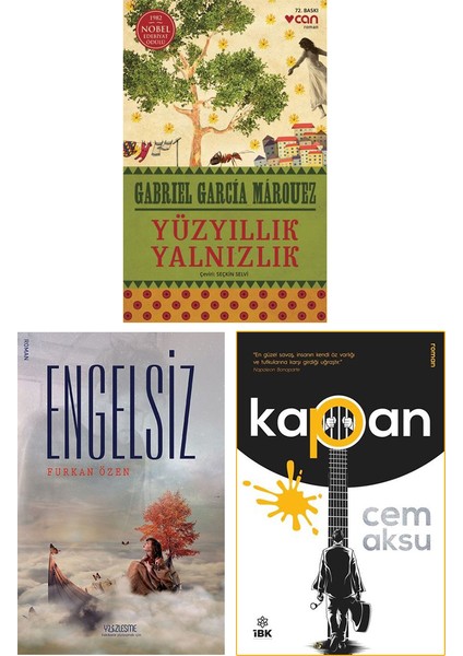 Yüzyıllık Yalnızlık - Engelsiz - Kapan 3 Kitap Set